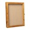 HBCY Creations Wood Shadow Box Display Case - Solid Wood with Acrylic Window - Security Latch - For Mementos and Keepsakes